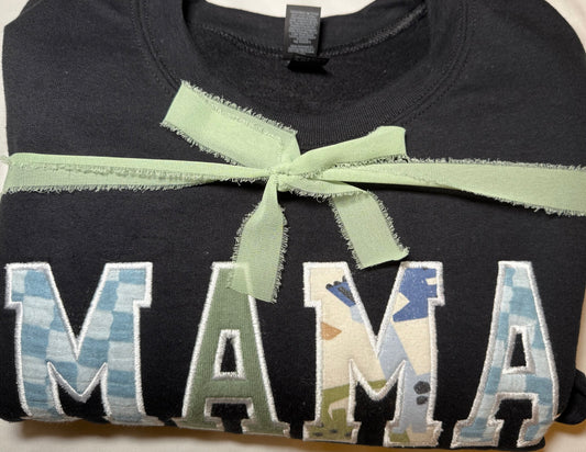 MAMA crewneck-Newborn Keepsake