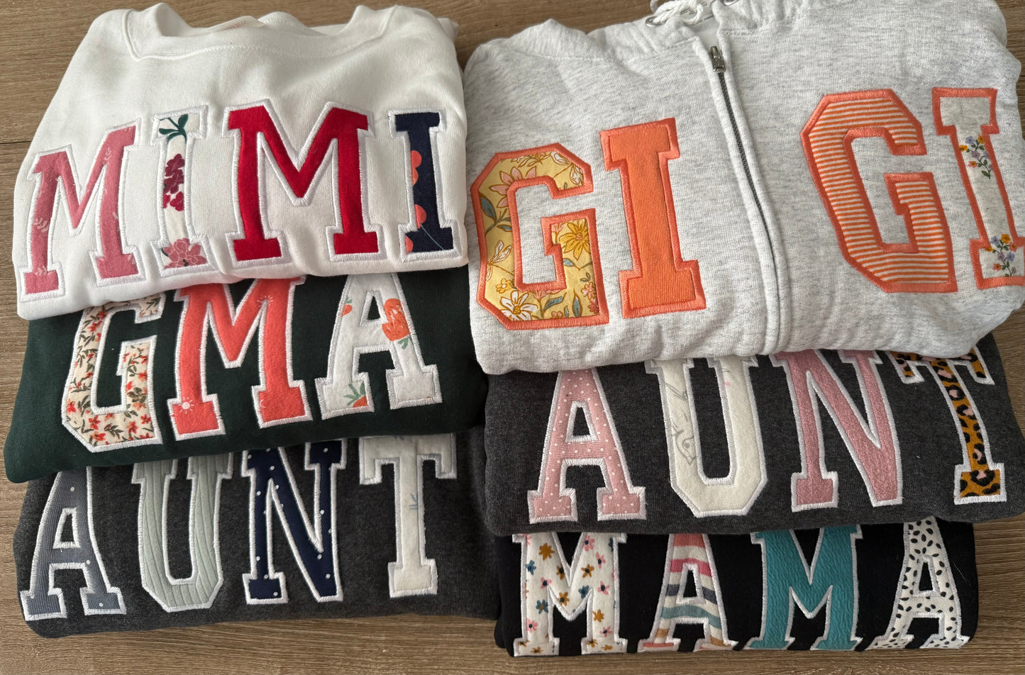 MAMA crewneck-Newborn Keepsake